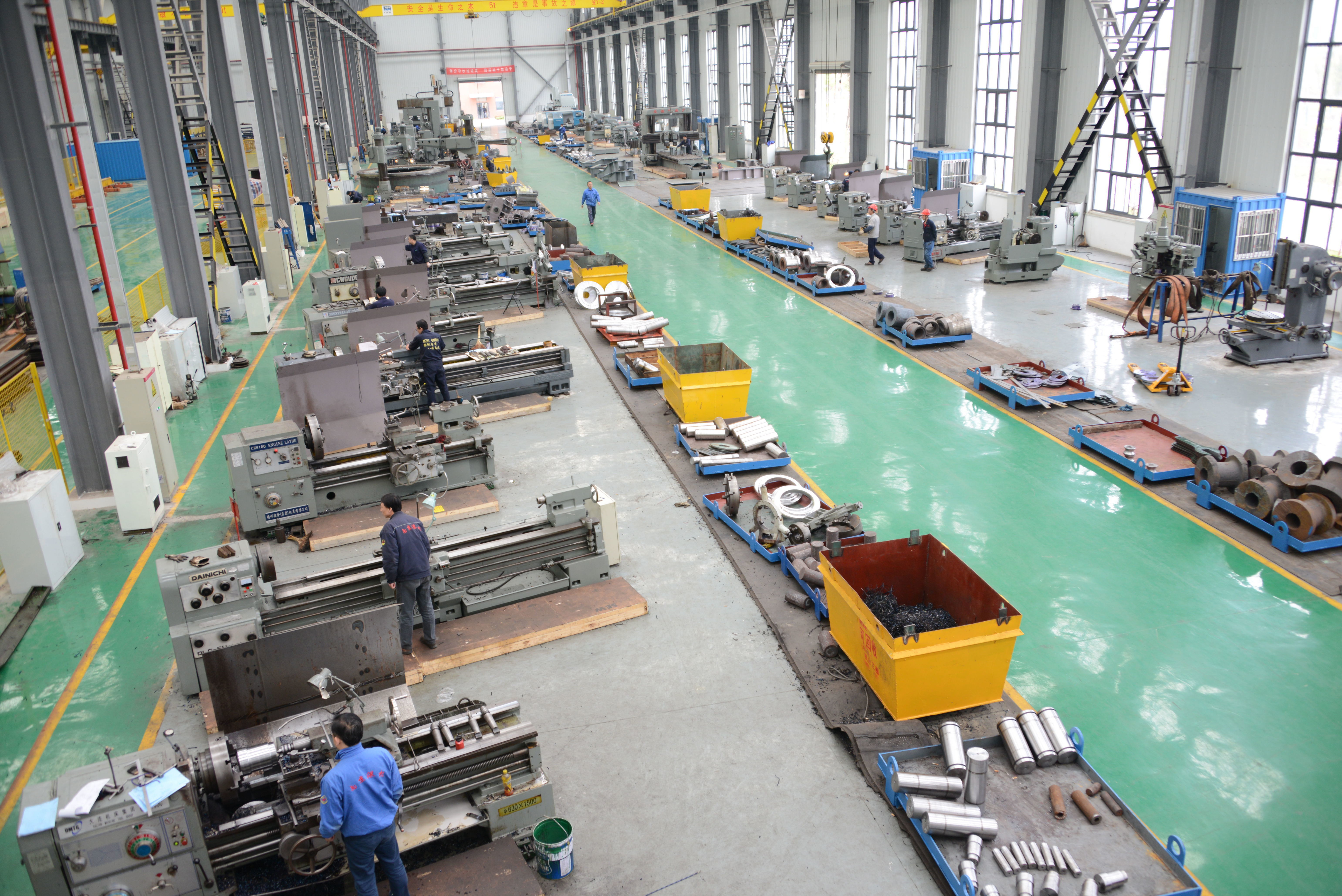 Machining workshop